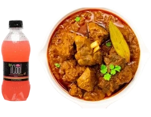 Mini Curry Goat Combo with ICOOL Drink